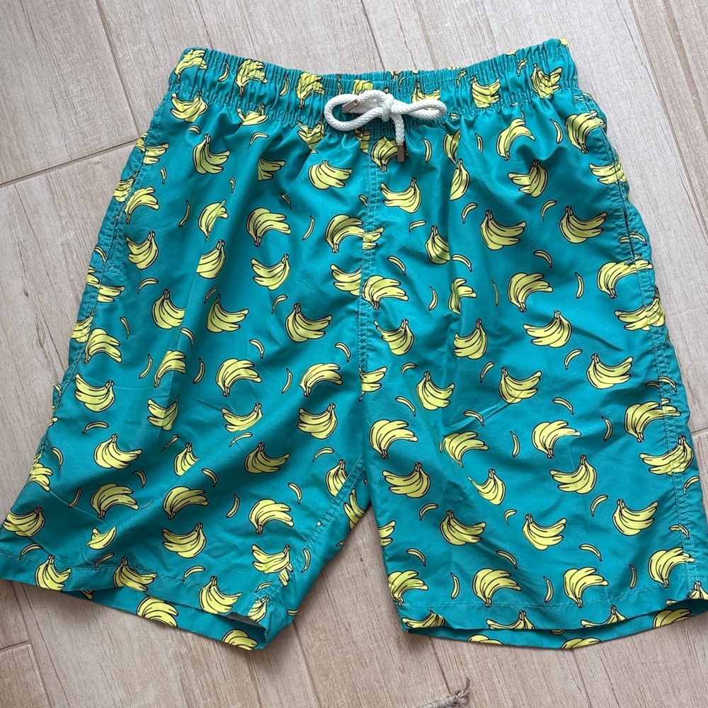 Kailua Surf Banana Print Swim Shorts